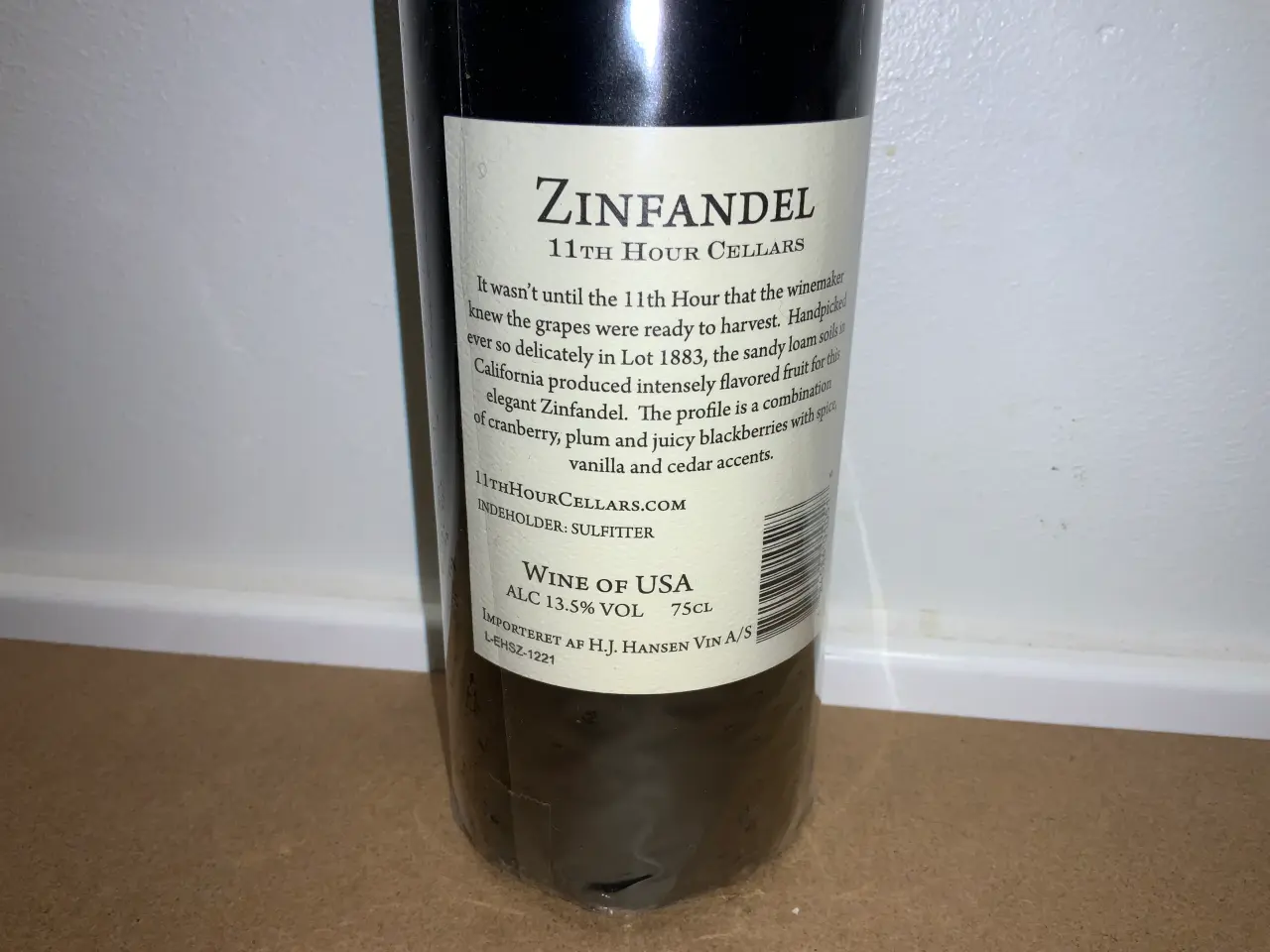 Billede 3 - Rødvin Zinfandek fra California, USA, 0,75 L.