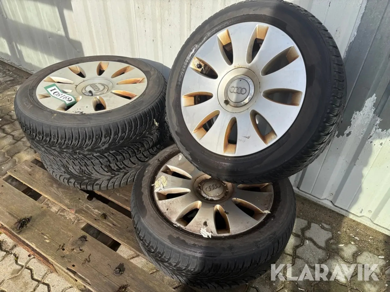 Billede 1 - Dæk med fælge Nokian/Audi 4 styk