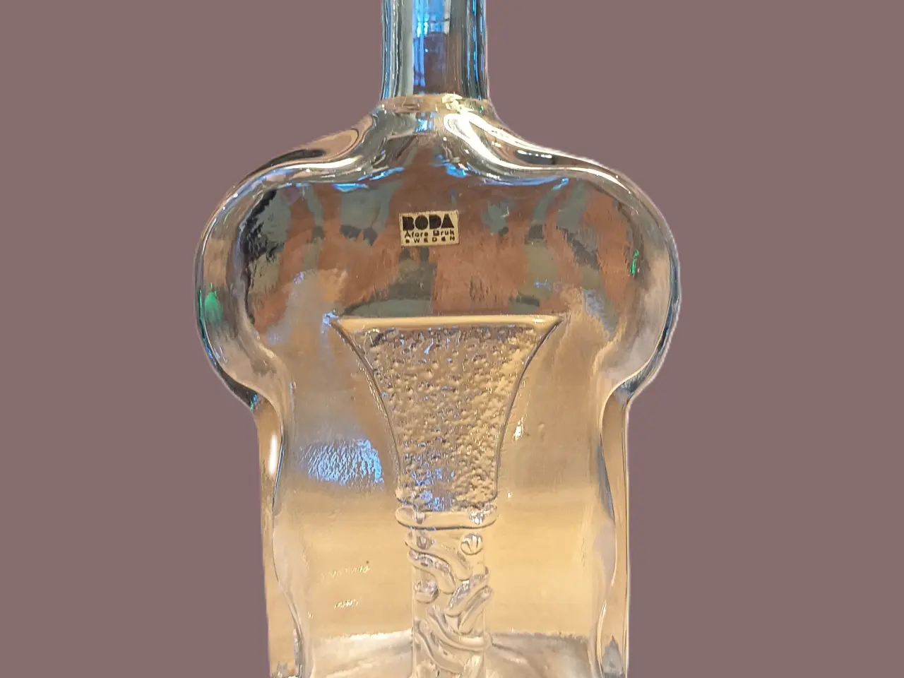 Billede 3 - BERTIL VALLIEN.Karaffel, 'Baccus', Boda Åfors, 