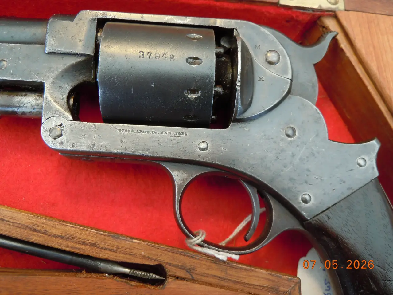 Billede 8 - Starr 1863 U.S. Borgerkrigsrevolver i kasse.