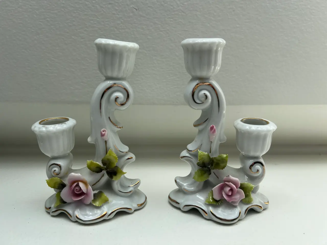 Billede 1 - Lysestager & Vase t/ophæng