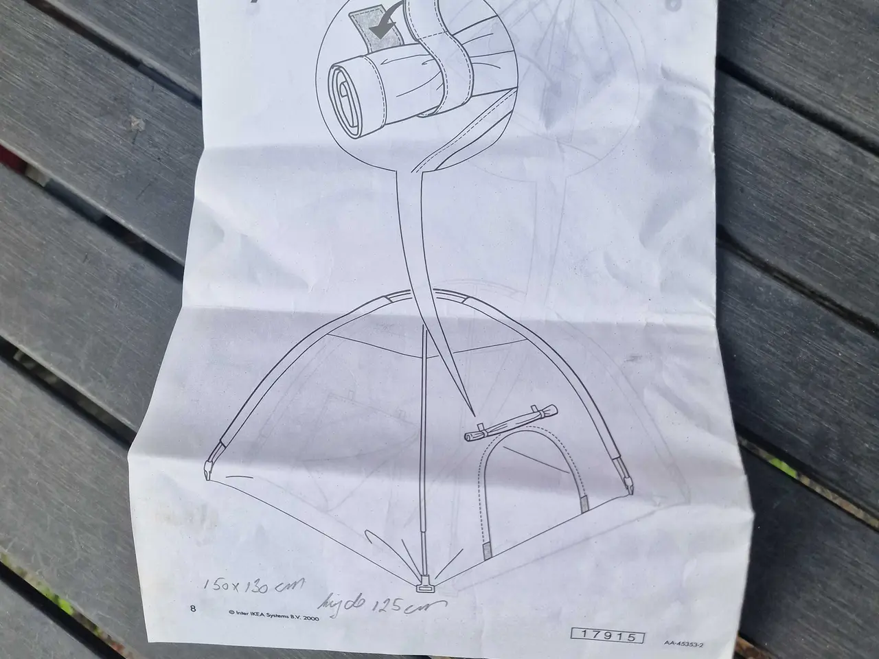Billede 8 - Børnetelt IKEA MURMEL