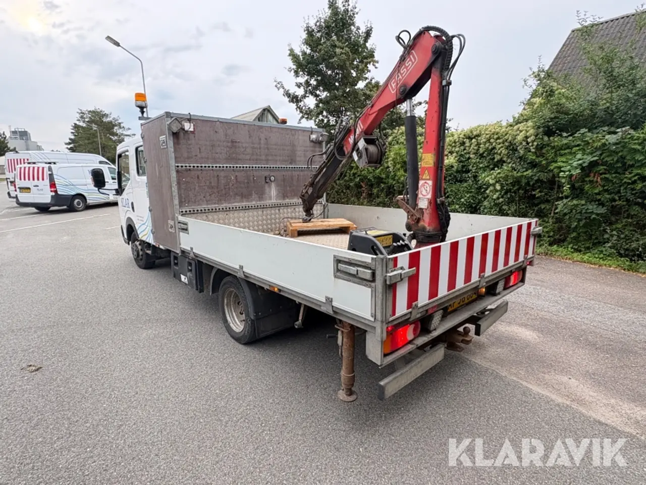 Billede 4 - Ladbil med kran Nissan Cabstar NT400 Fassi Micro 20 kran
