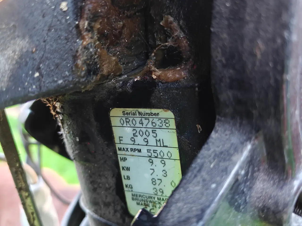 Billede 6 - Mariner 9.9 hk 4-takt 2005