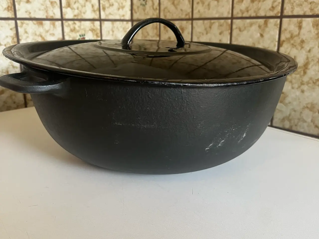 Billede 1 - Stor stegegryde med låg