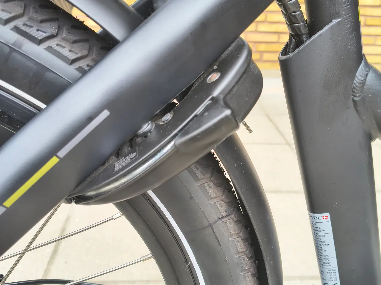 Billede 7 - SCO Premium E-Cargo lad elcykel 15AH - sort