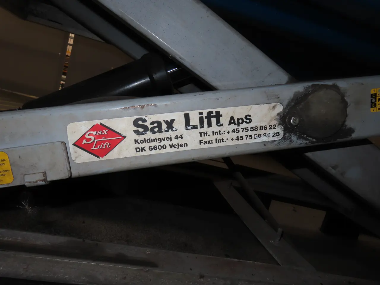 Billede 7 - Saksløftebord SAX LIFT ApS