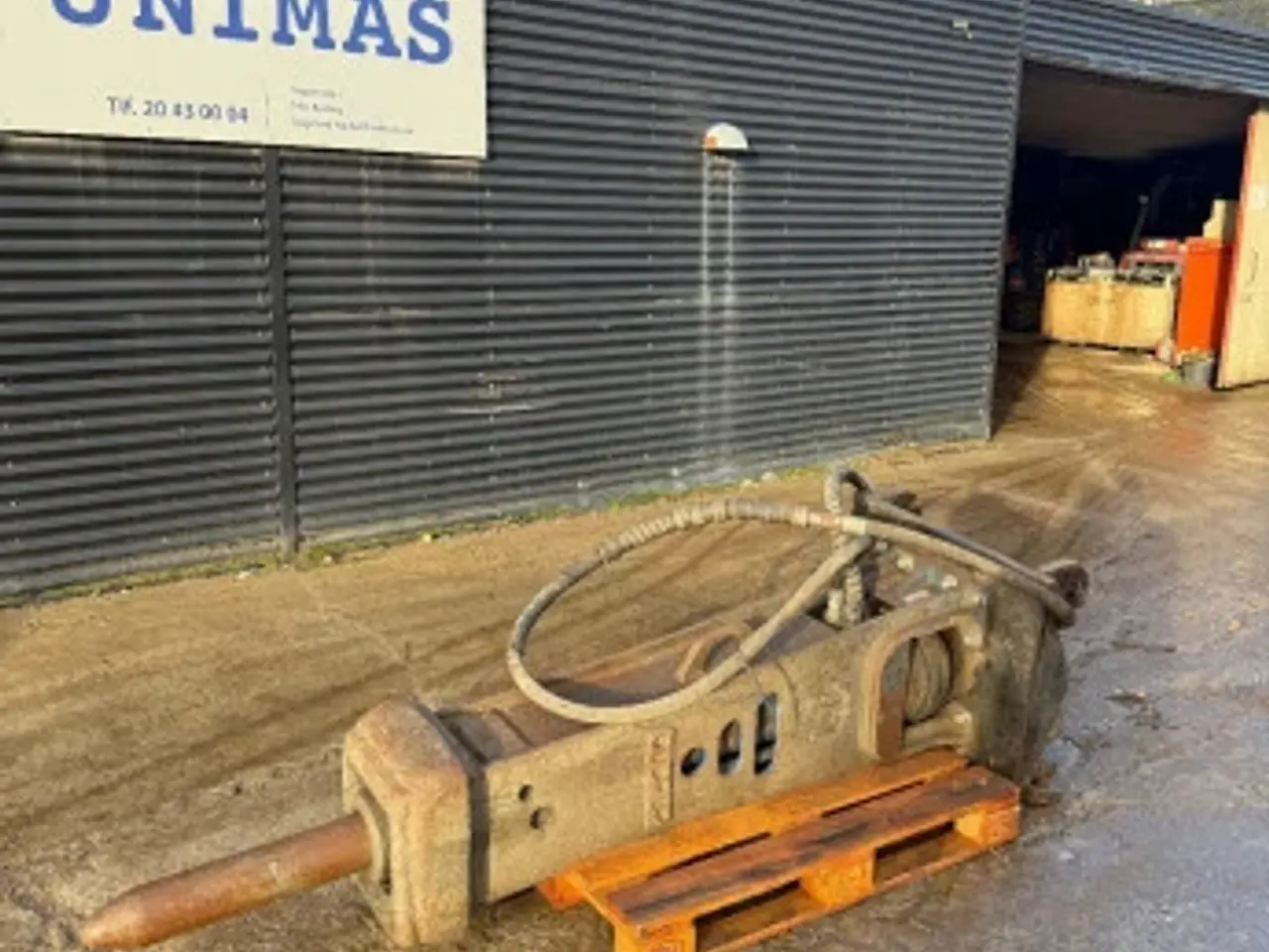 Billede 1 - Hydraulisk betonhammer