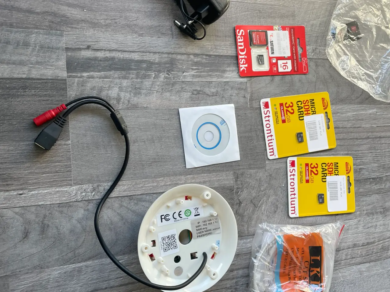 Billede 2 - røgalarm kamera med wifi