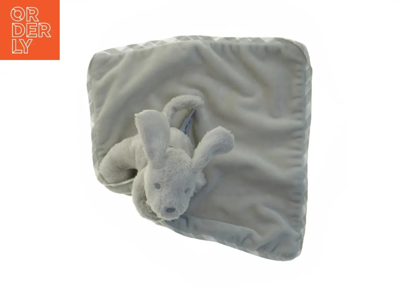 Billede 1 - Kanin bamse med tæppe (str. 25x25 cm)