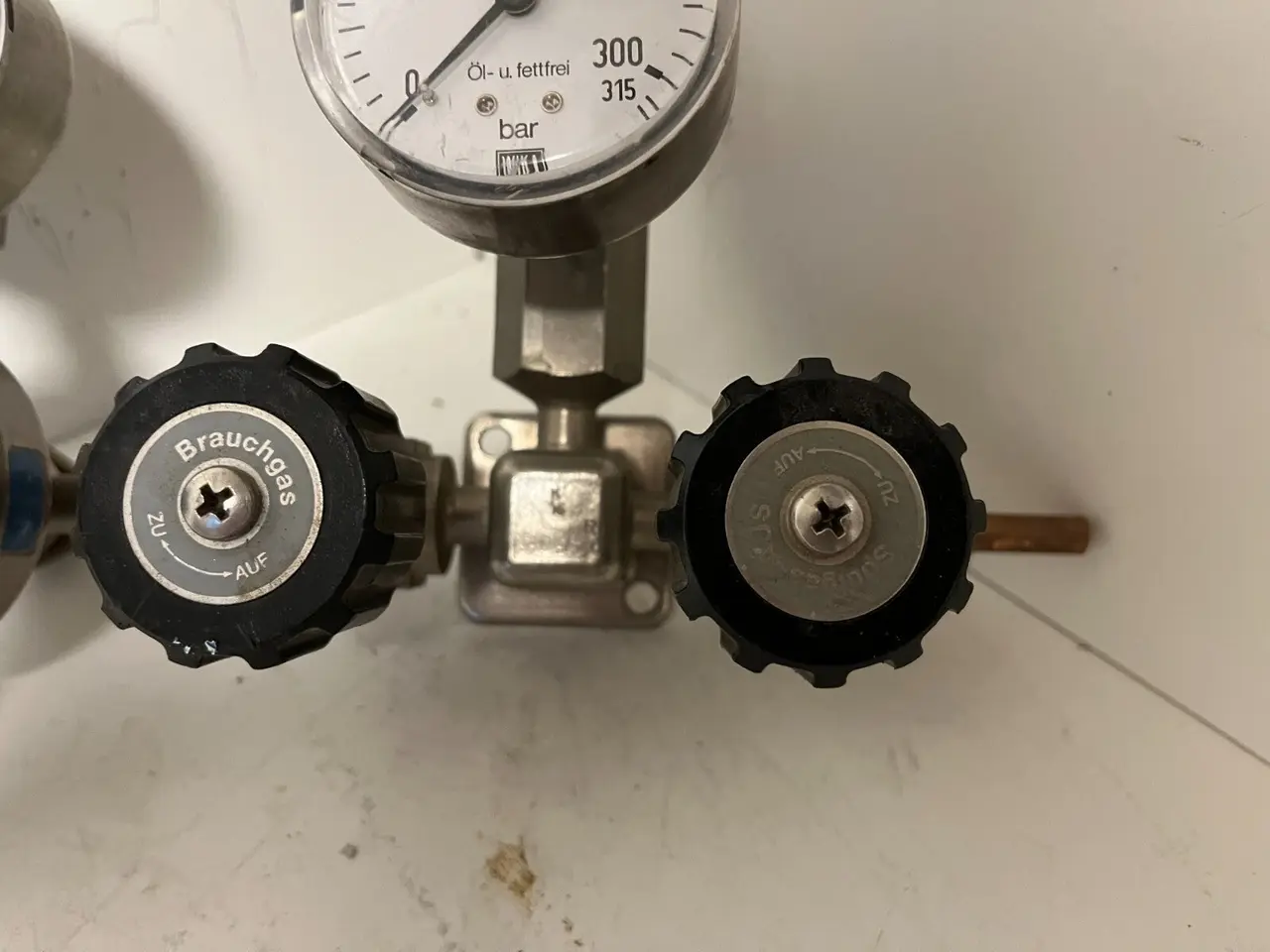 Billede 4 - Messer Griesheim Oxygen Regulator Dual-Stage WIKA