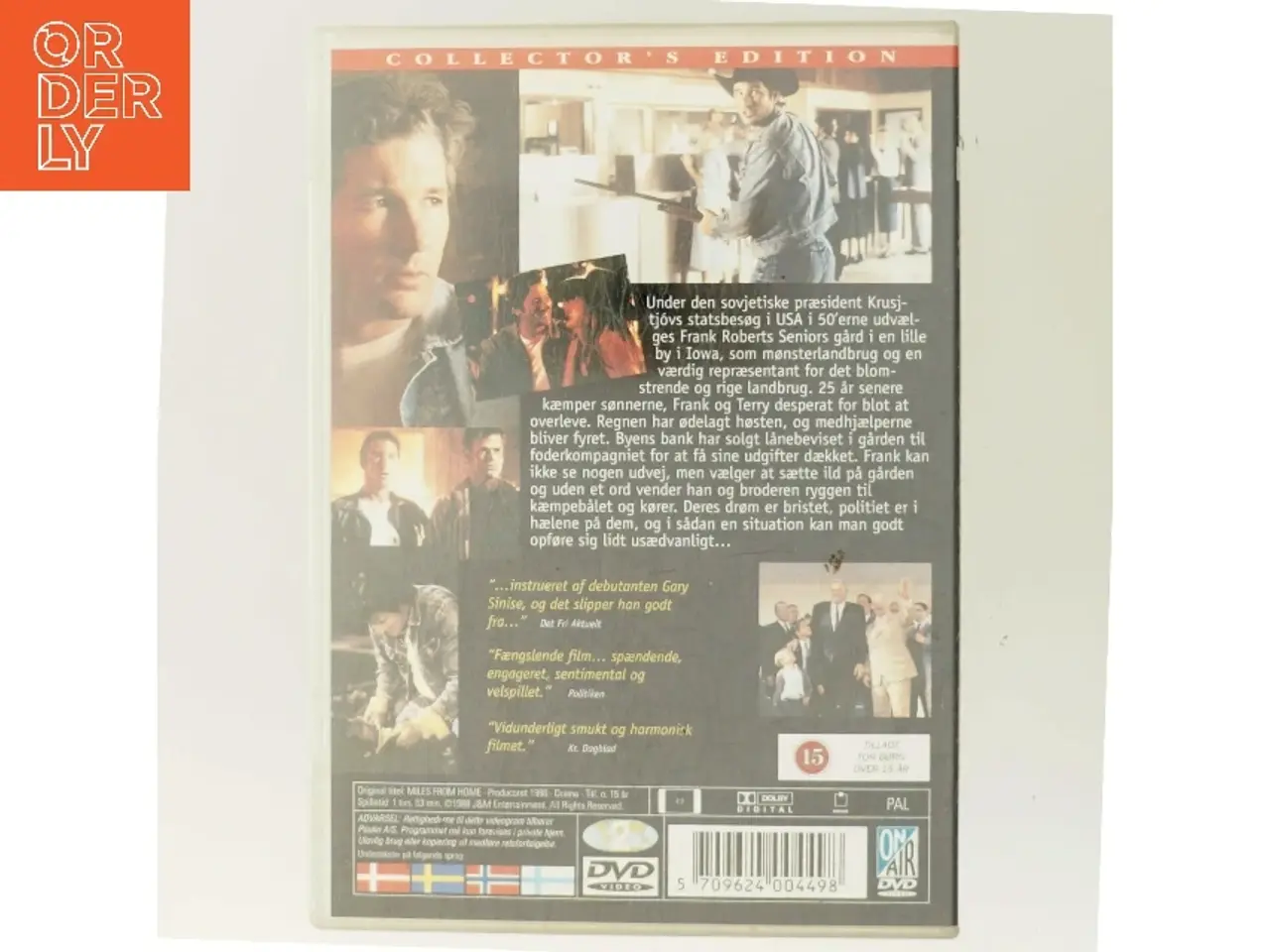 Billede 3 - Miles from home med Richard Gere (DVD)