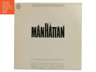 LP: Musik fra filmen Manhattan (str. 31x31 cm)