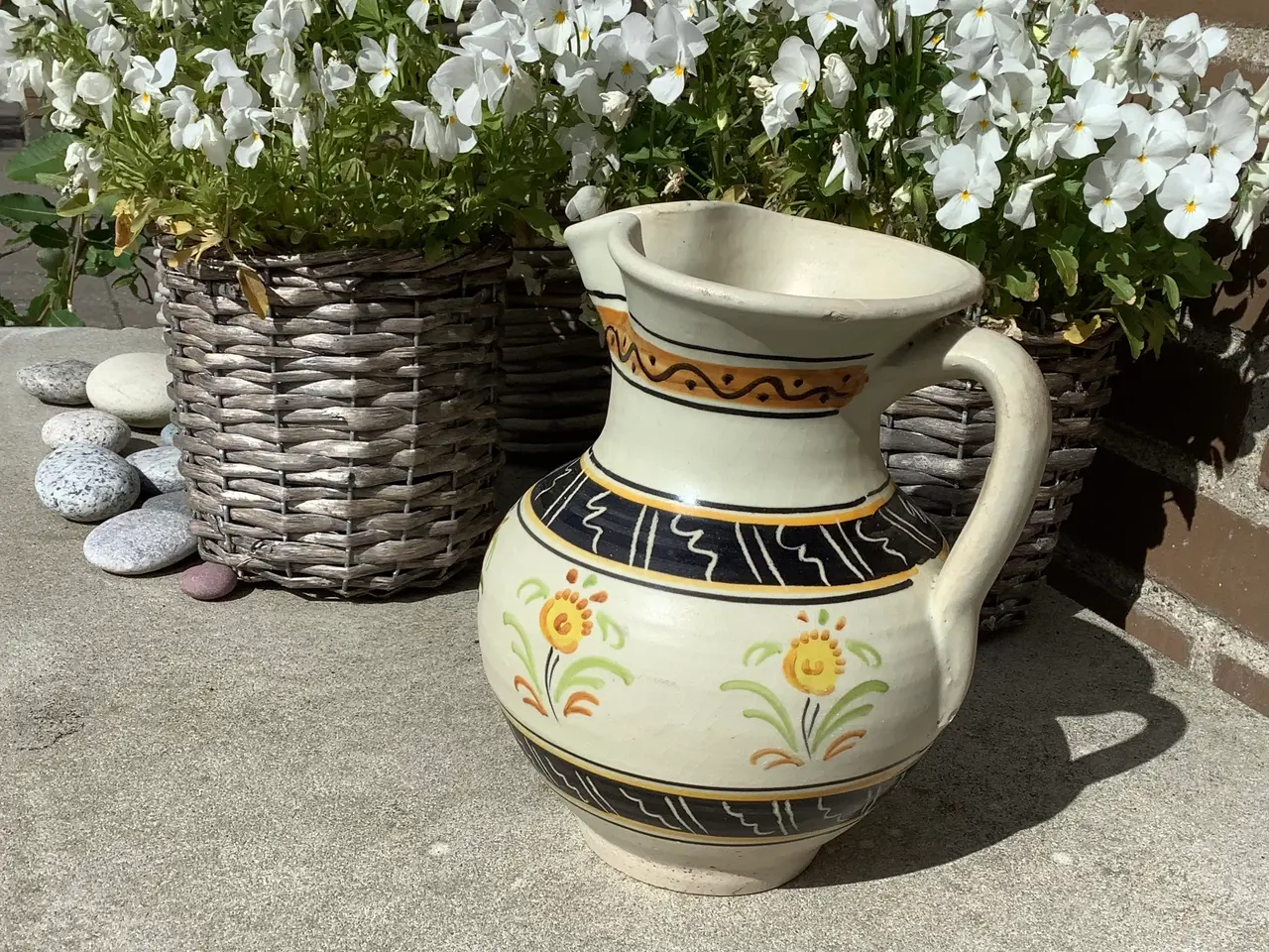 Billede 4 - Vase med dekorationer