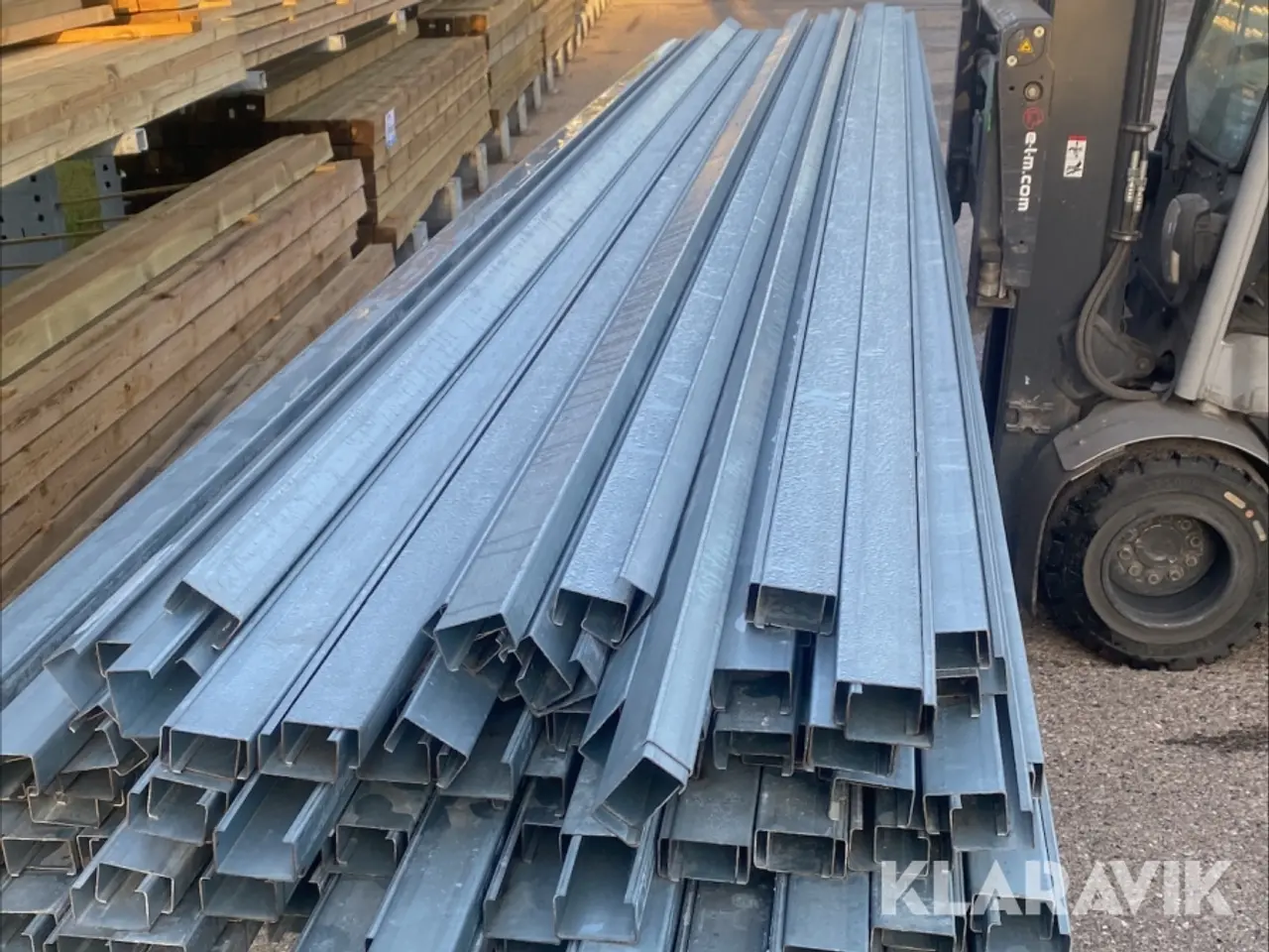 Billede 1 - Forstærkningsstolpe FR 70 70 mm 150 styk a 6 meter