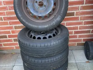 Fælge og dæk til Citroen C1