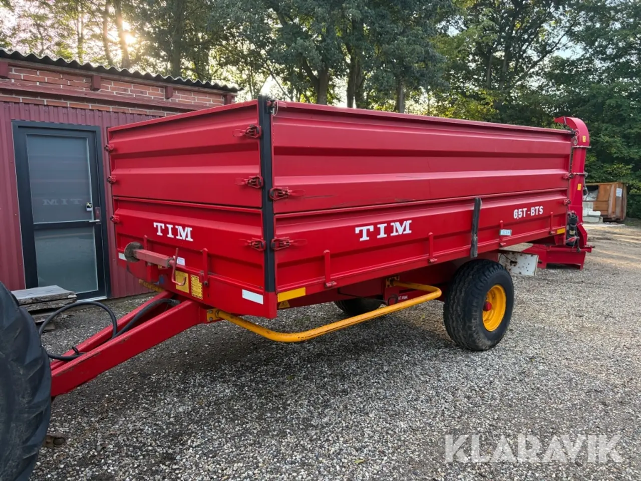 Billede 1 - Høj tips vogn TIM BTS 6,5T