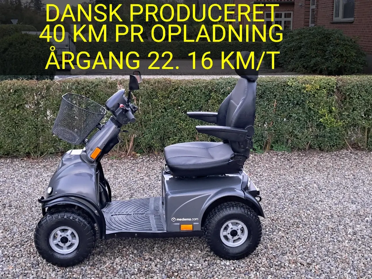 Billede 1 - Dansk produceret el-scooter mini crosser M1 Medema