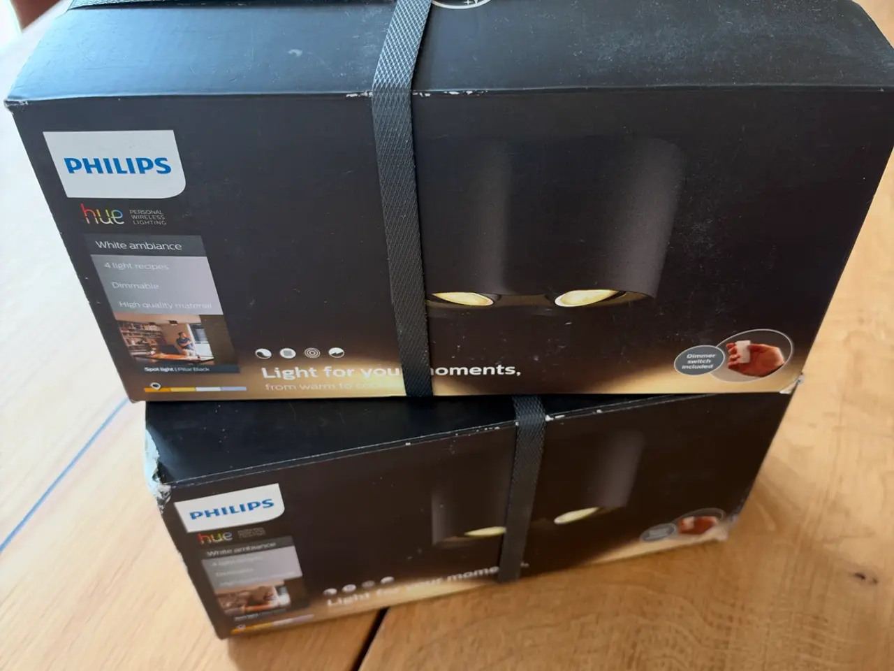 Billede 6 - Philips Hue pillar dobbeltspot I sort