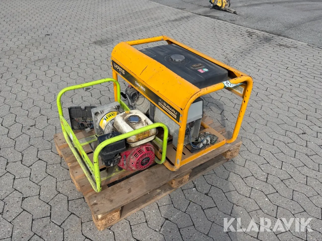 Billede 1 - Generator Worms / Pramac Tristan 6510 / E4500 2 styk