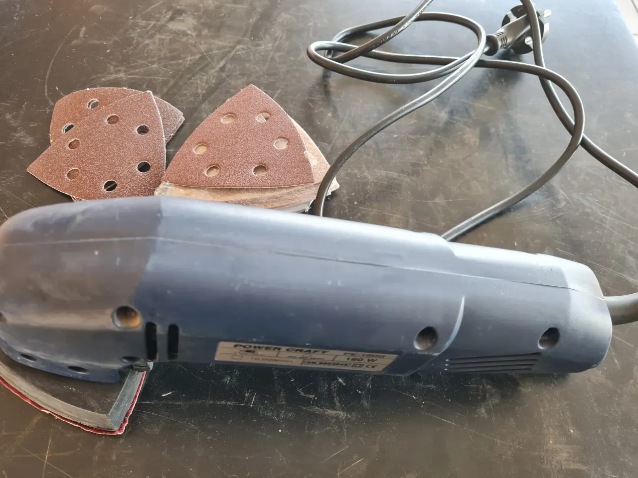 Billede 3 - Trekantsliber Power Craft 230V