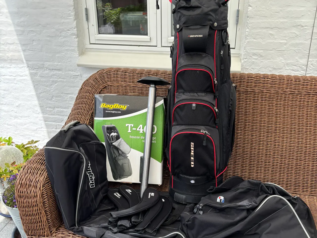 Billede 1 - 2 sæt Golf rejsecover m.m.