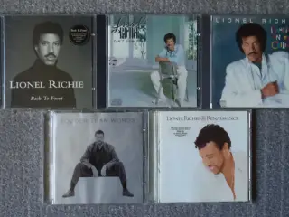.LIONEL RICHIE CDer sælges stykvis