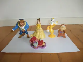 Skønheden og udyret Figurer