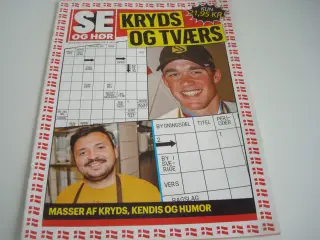 Se og Hør kryds og tværs / krydsord / sudoku