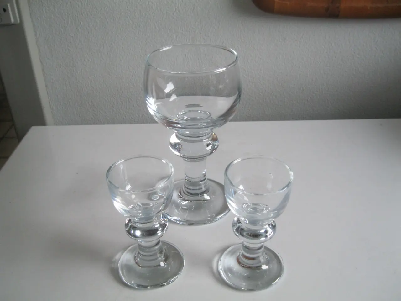 Billede 1 - Holmegaard Jæger rødvinsglas+snapseglas Per Lütken