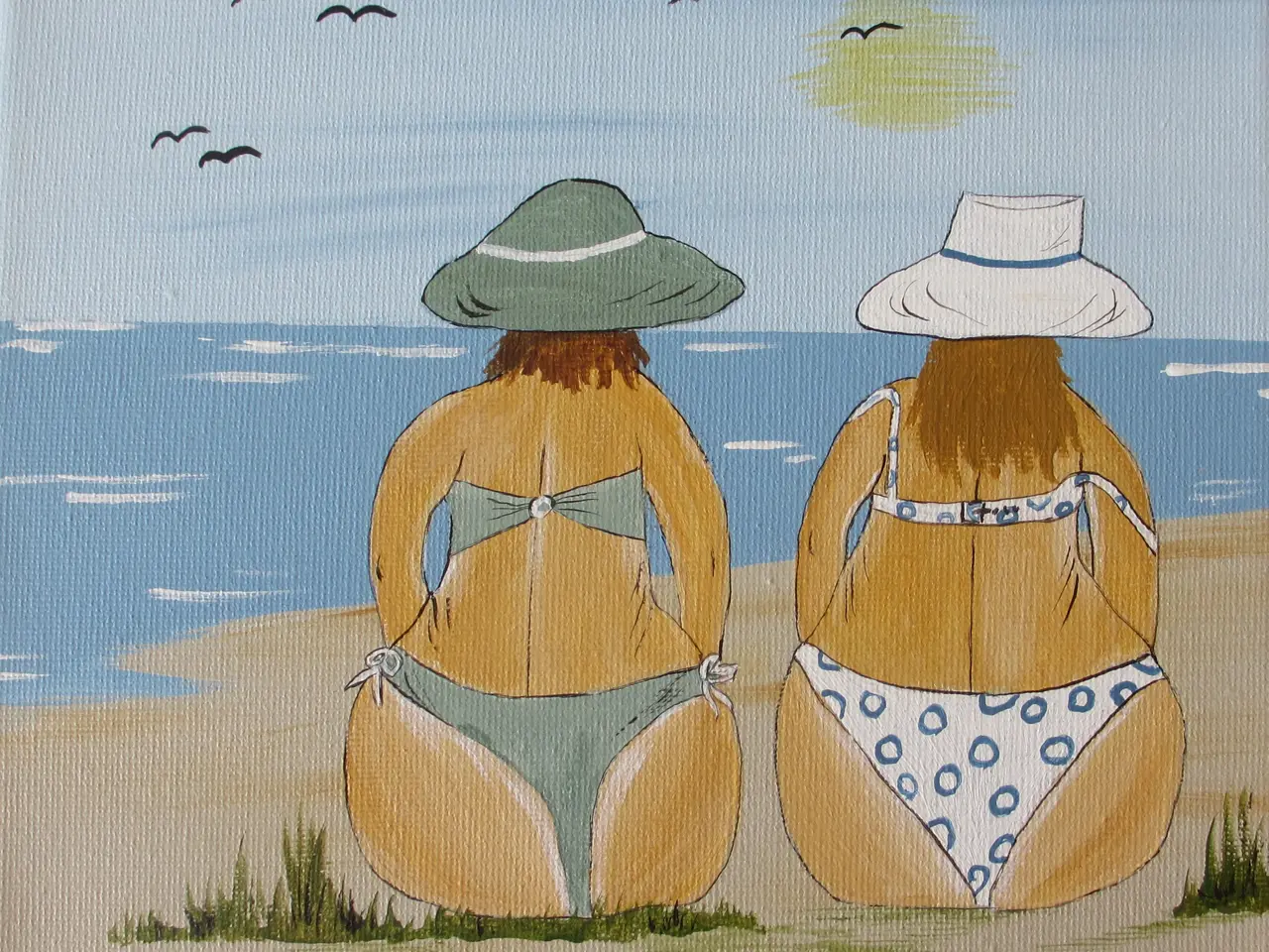 Billede 1 - ACRYL-MALERI nr. G 70