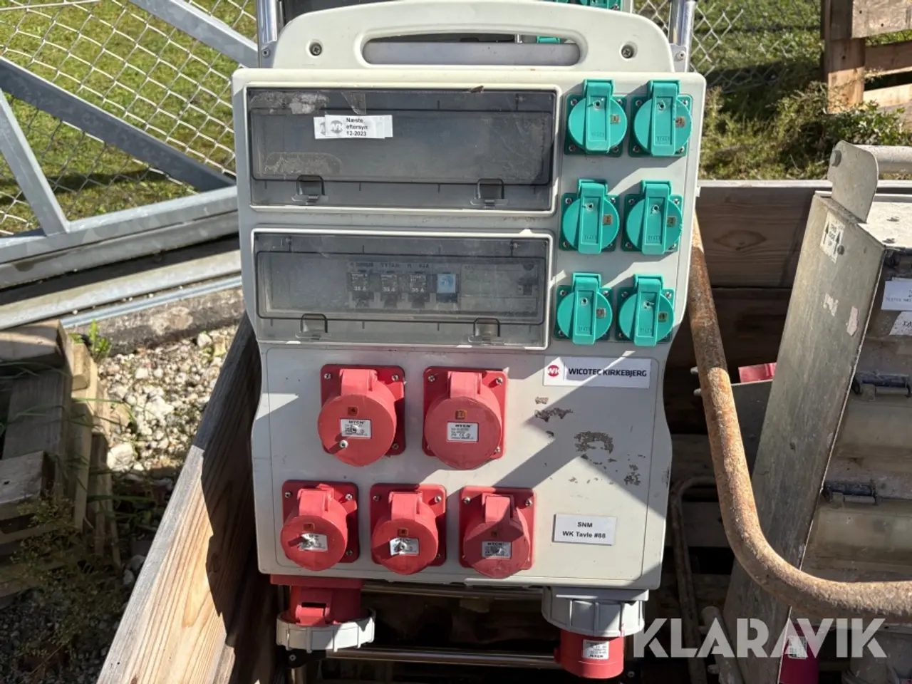 Billede 3 - Byggestrømstavler NST - 4 styk