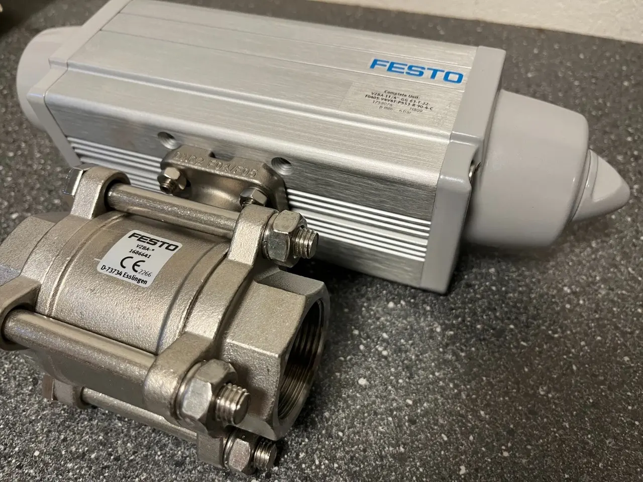 Billede 8 - Festo VZBA 1-1/4" Stainless Steel Pneumatic Ball