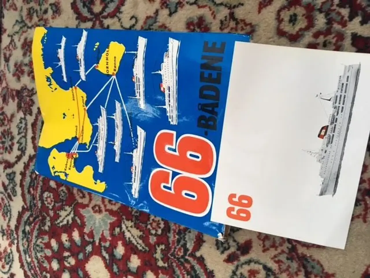 Billede 2 - Plakat med 66 bådene
