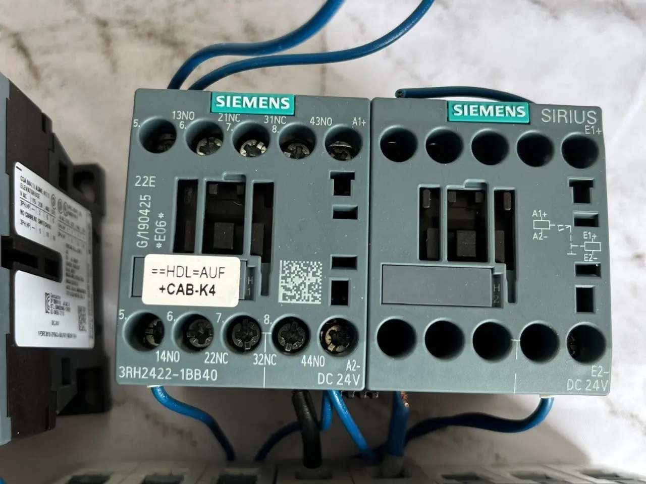 Billede 10 - Siemens Sirius Contactors, Mcbs And Auxiliary /