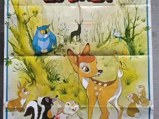 Original filmplakat - Bambi