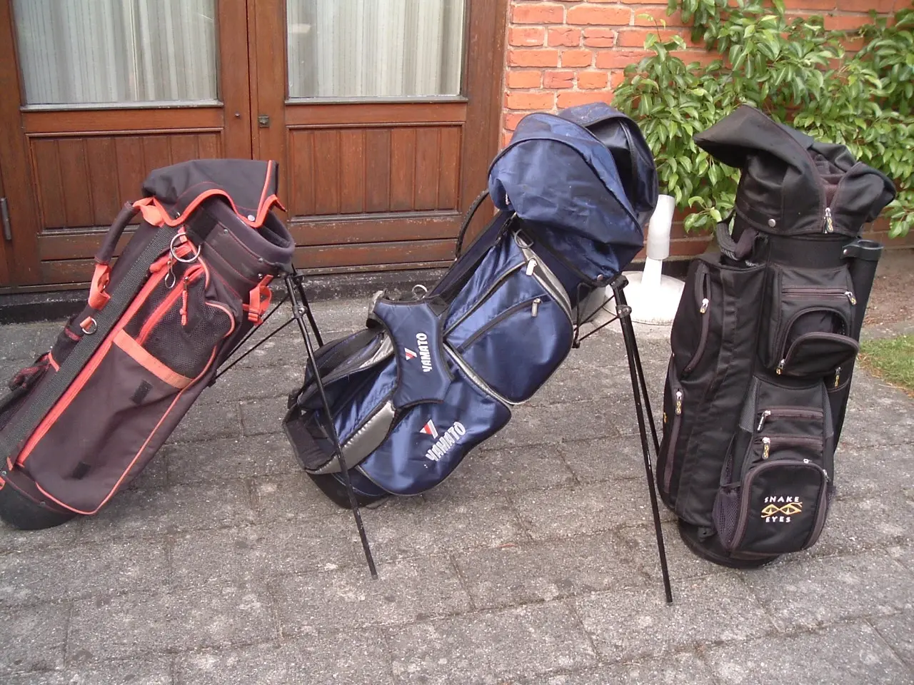 Billede 4 - Golfjern. Grafit- og ståljern. Bag og vogn