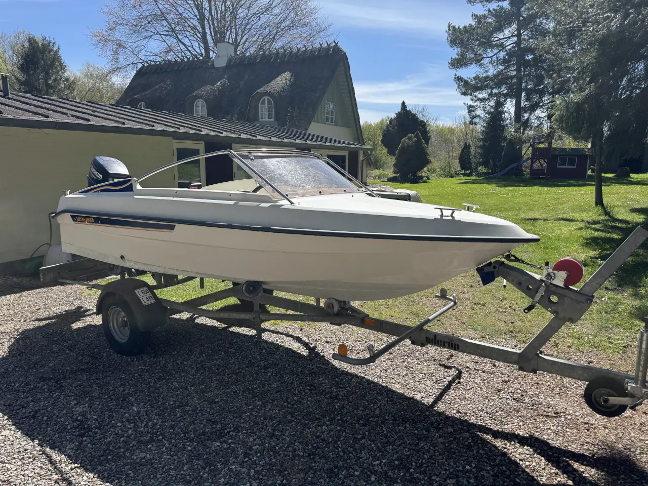 Billede 2 - Ryds 400cb m. 40hk Johnson og trailer