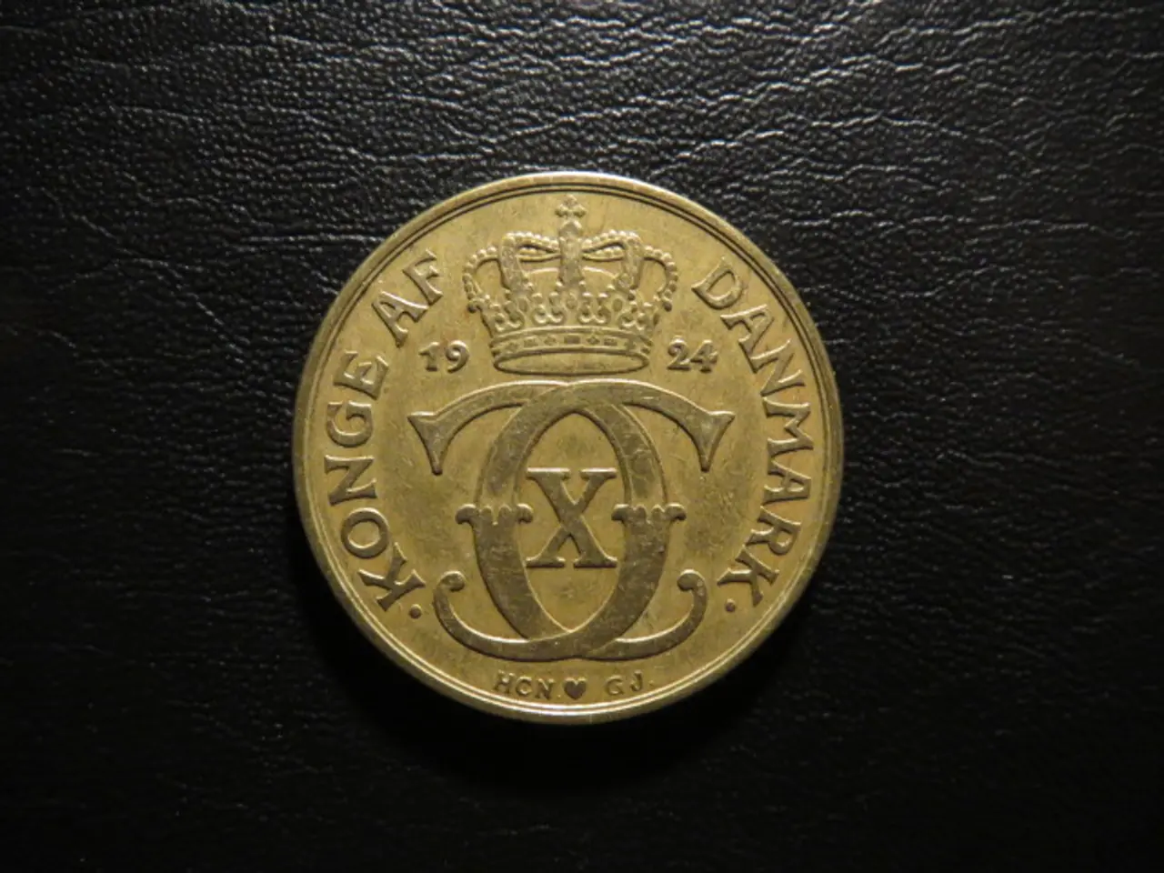 Billede 1 - 2 kr 1924 fint eksemplar