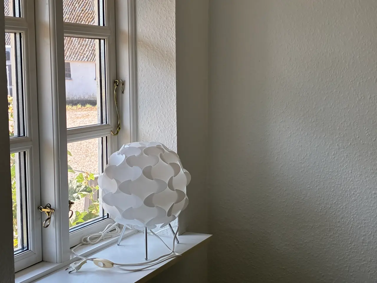 Billede 2 - Loftslampe med matchende bordlampe