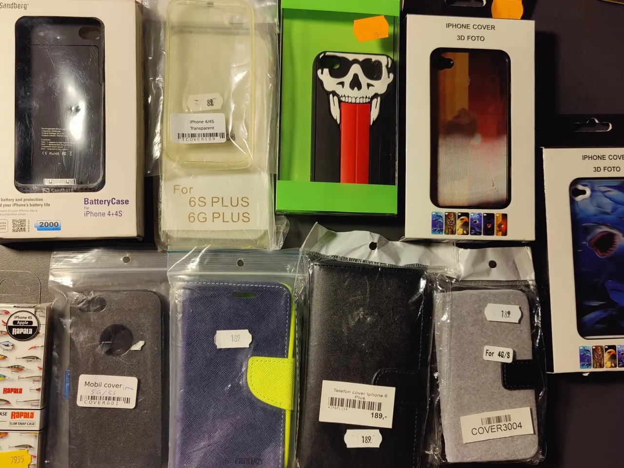 Billede 3 - 37 Iphone covers mix3
