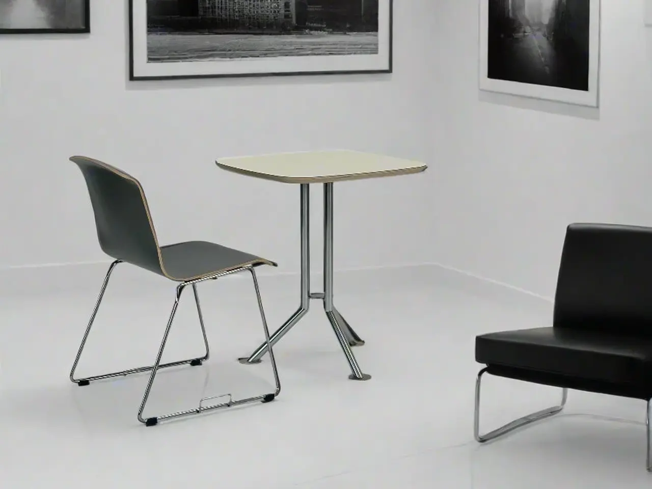Billede 1 - Magnus Olesen Sofabord – Hvid 62x62x72 cm
