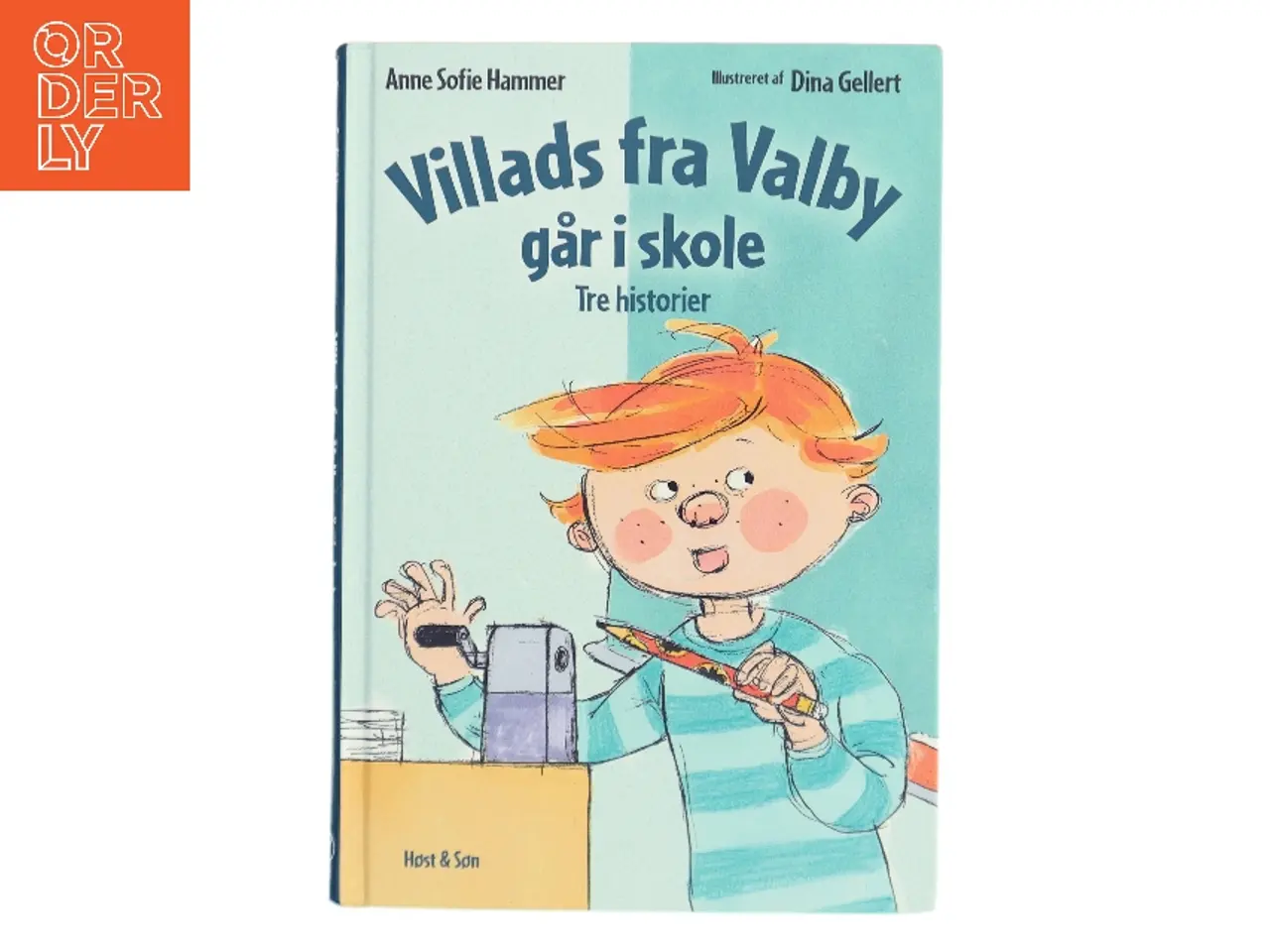 Billede 1 - Villads fra Valby går i skole af Anne Sofie Hammer (Bog)
