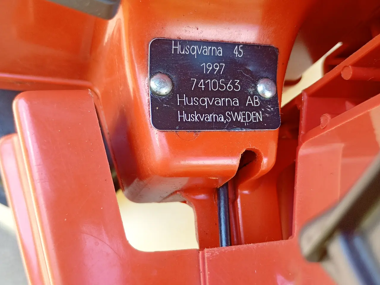 Billede 5 - Motorsav Husqvarna 45
