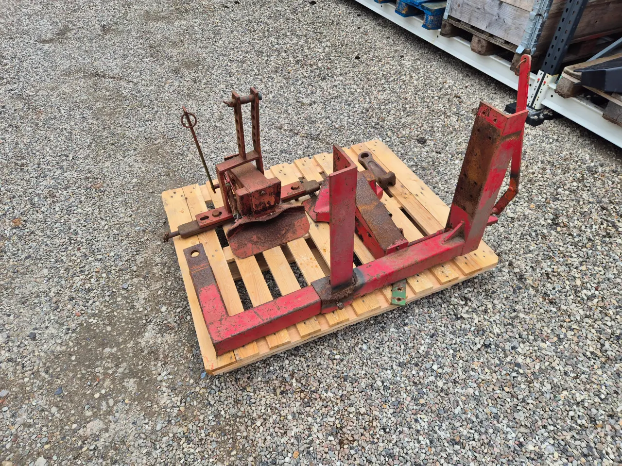 Billede 5 - Automattræk til ballepresser og traktor.