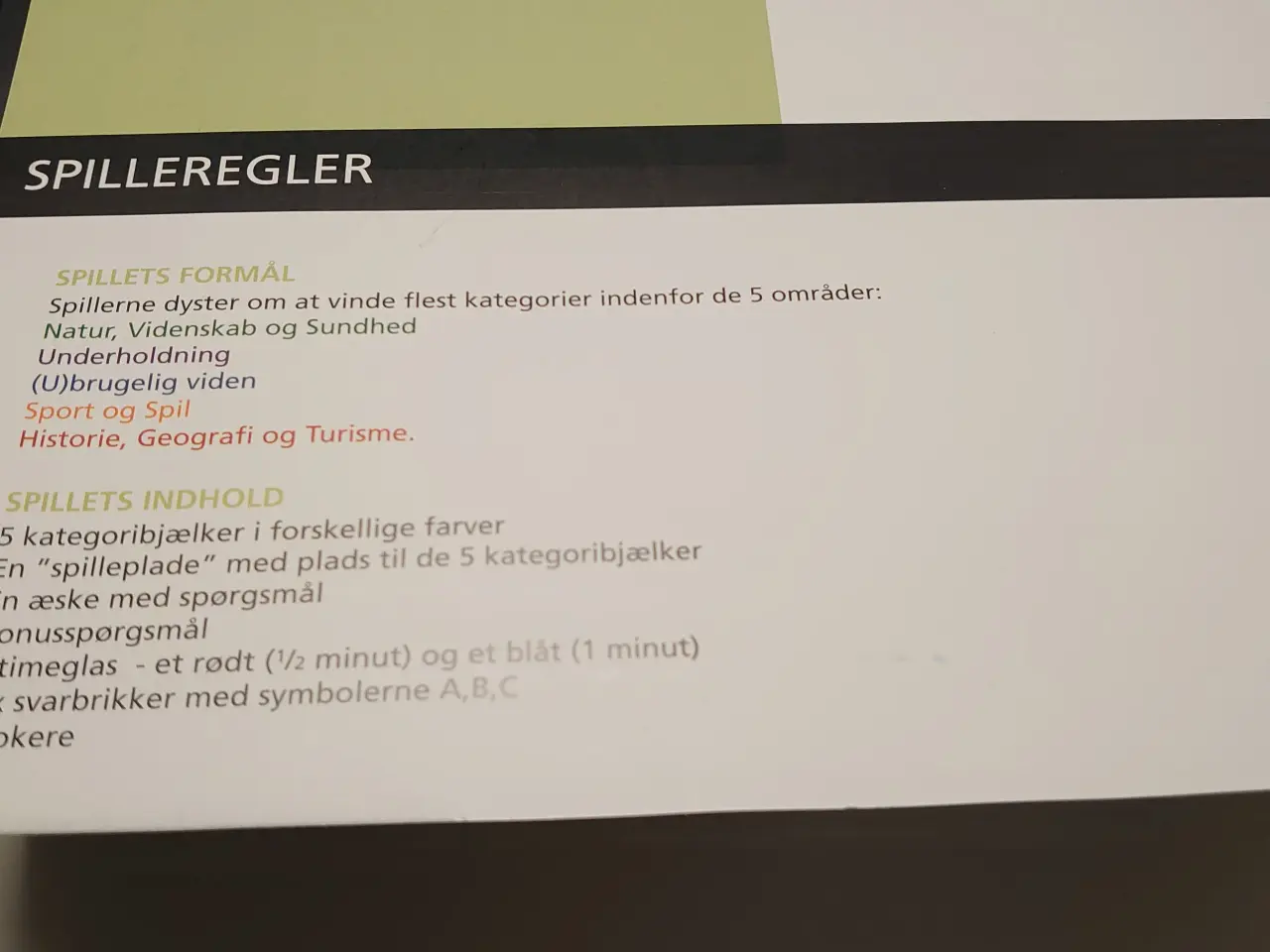 Billede 3 - "Medspil"Quizspil fra 15år. 2-10 spillere. Som nyt