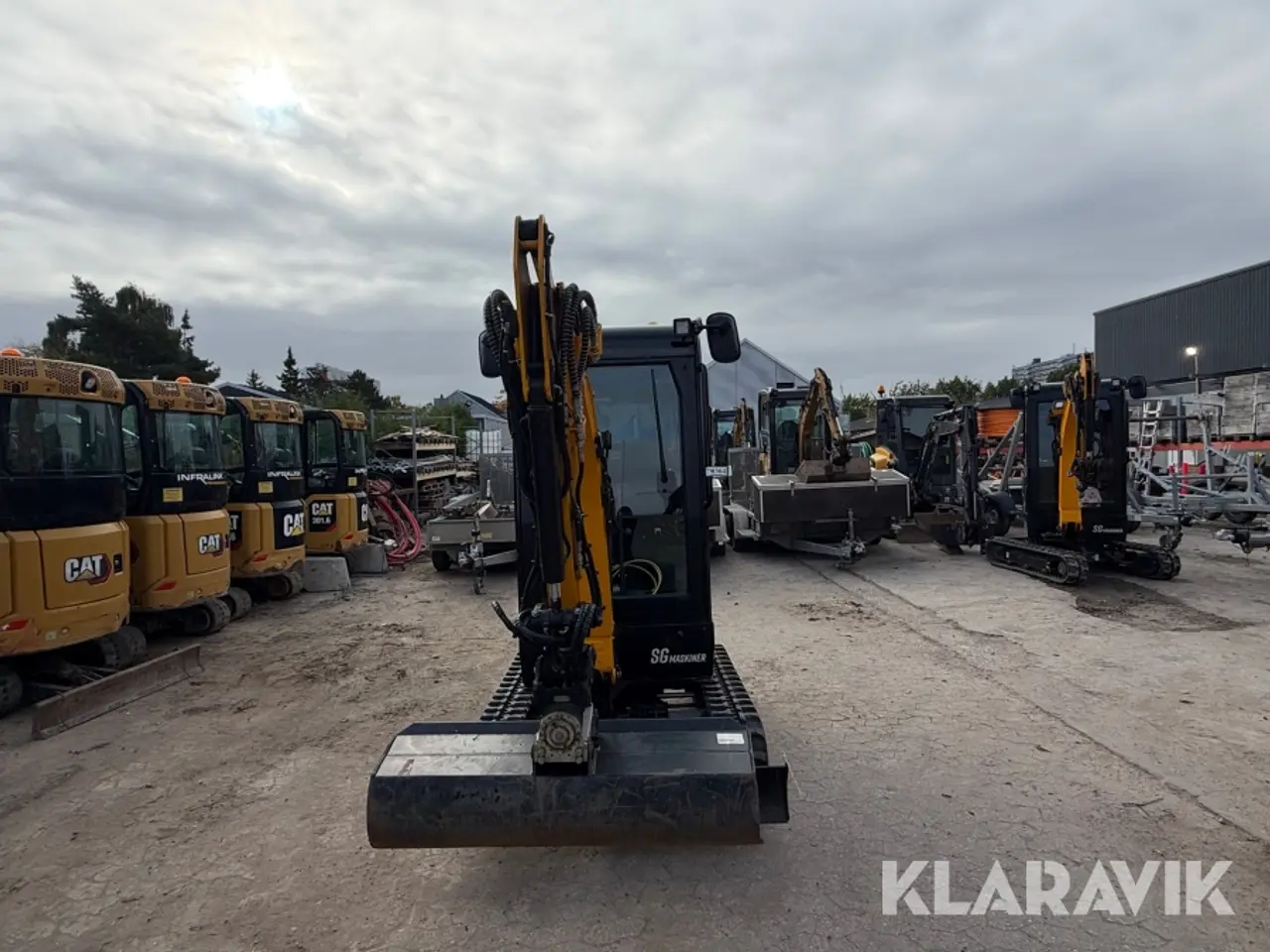 Billede 5 - Gravemaskine JCB 19C-1E elektrisk med 120 cm planerskovl