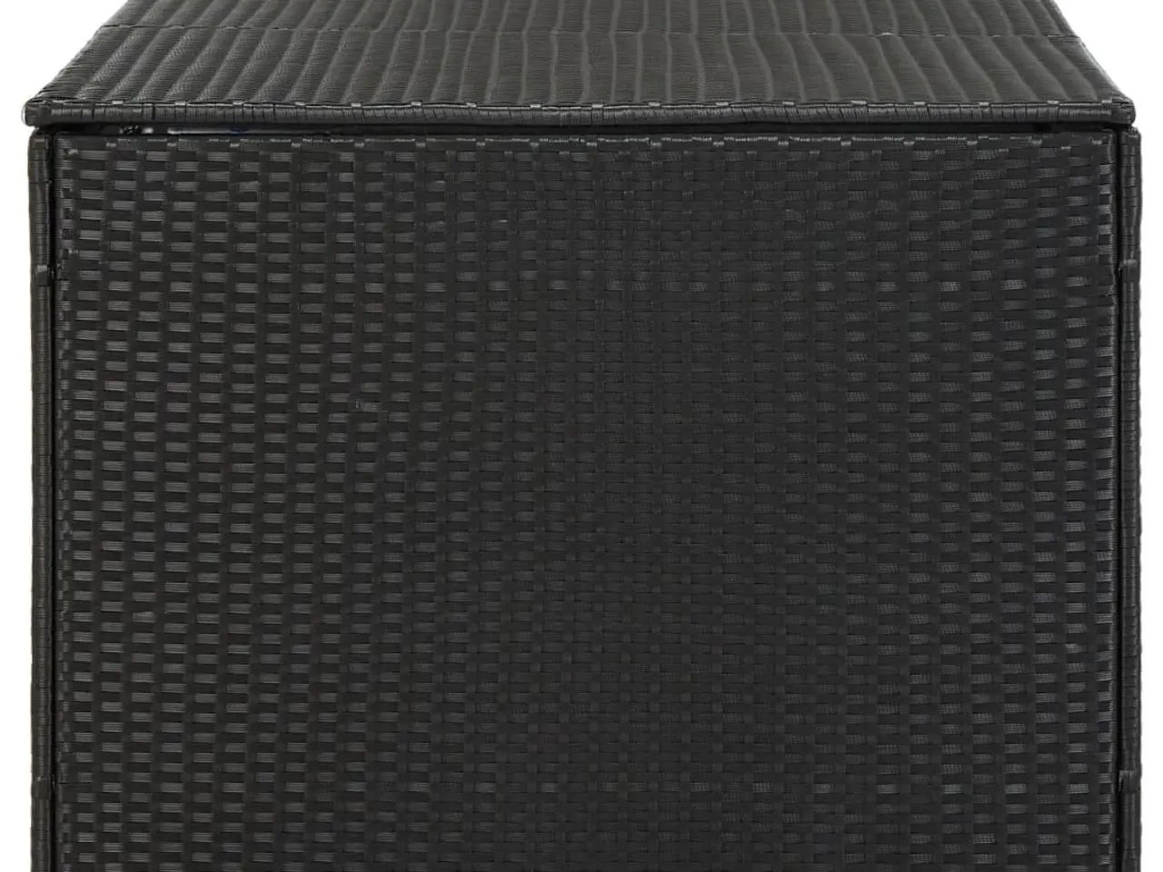 Billede 5 - Opbevaringskasse til haven 180 × 90 × 70 cm - polyrattan, sort