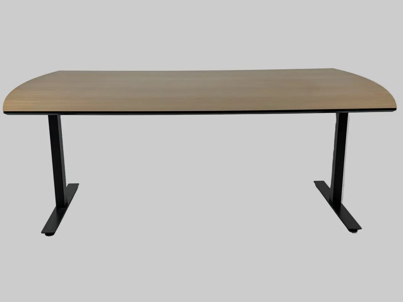 Billede 3 - Dencon Delta Bord – Natur/Sort Stel 180x100x74cm
