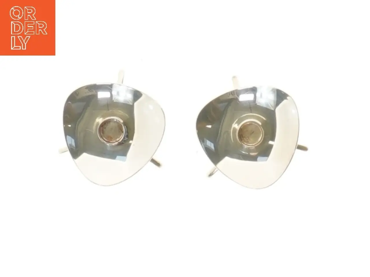 Billede 1 - Cohr atla stager til steatrin slys (str. 2 stk 5,5 cm)